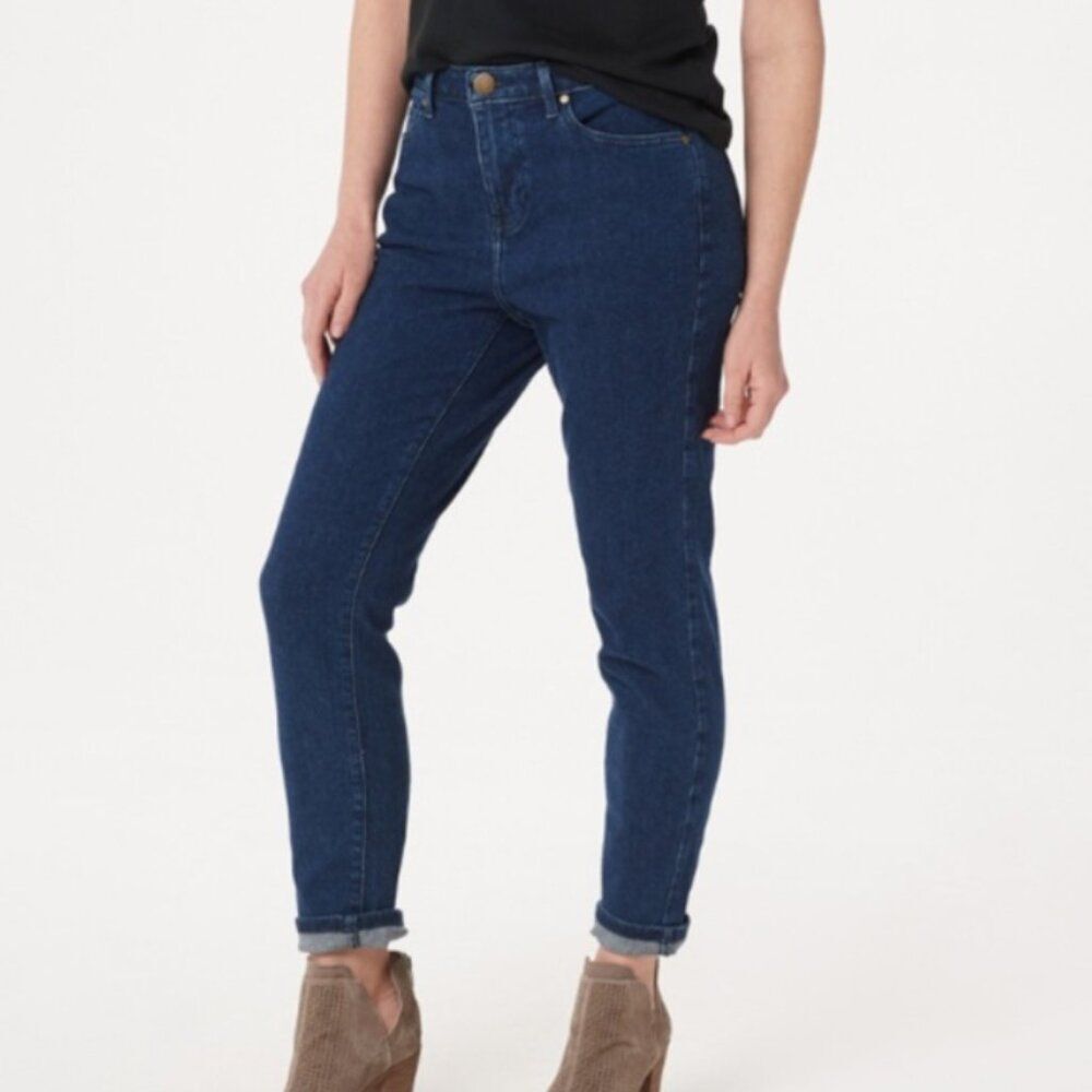 NWT Brooke Shields Timeless Petite Ankle Jeans- Indigo | Size 8P